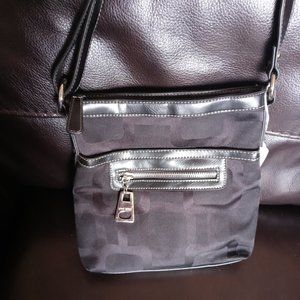 Black Nine West Cross-body bag